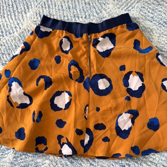 3.1 Phillip Lim for Target Orange Mini Skater A-Line Skirt - Picture 4 of 6